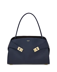 Ferragamo Hug Soft Leather Shoulder Bag
