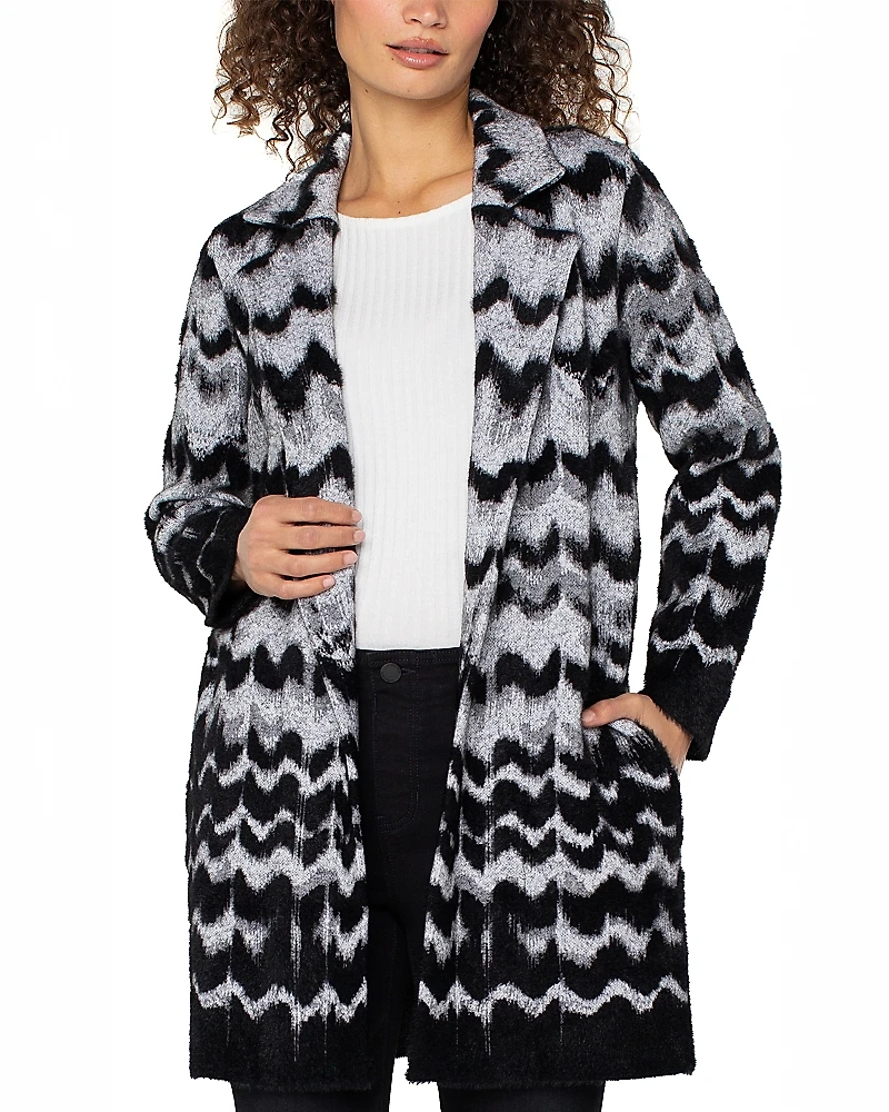 Liverpool Los Angeles Open Front Sweater Coat