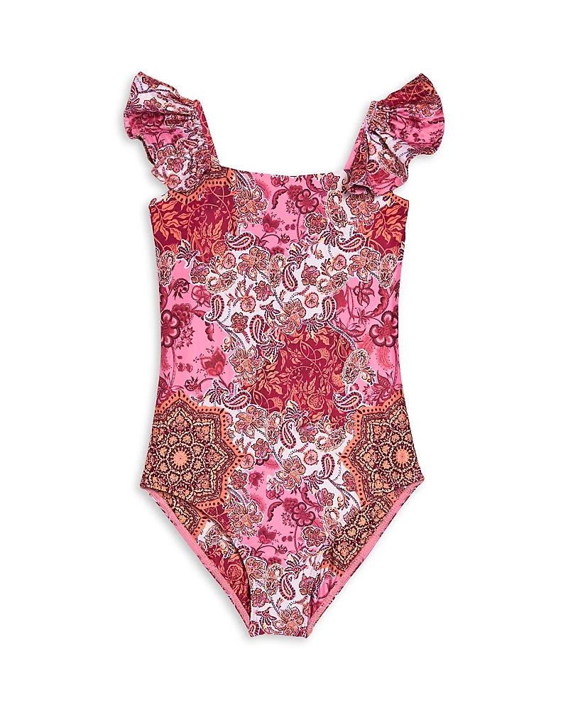 Peixoto Girls' Ruby One Piece Swimsuit - Big Kid