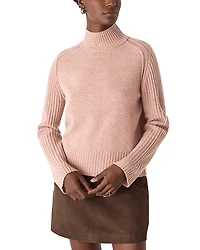 Whistles Funnel Neck Wool Sweater