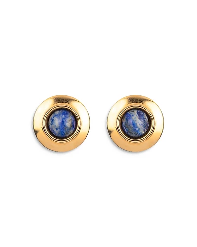 Jennifer Behr Alva Gemstone Stud Earrings