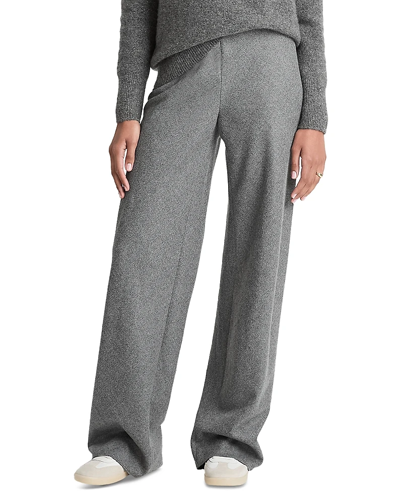 Vince High Rise Wool Blend Pants