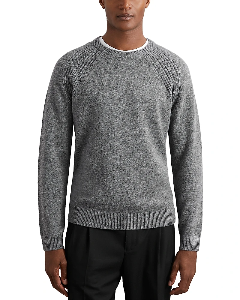 Reiss Foulton Wool & Cashmere Raglan Sweater
