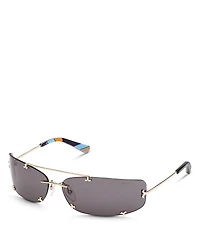 Pucci Shield Sunglasses, 72mm