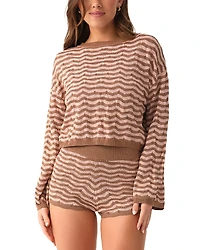Pq Swim Palmer Cover Up Top