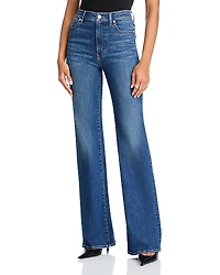 Veronica Beard Crosbie High Rise Wide Leg Jeans