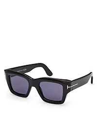 Tom Ford Ilias Square Sunglasses, 50mm