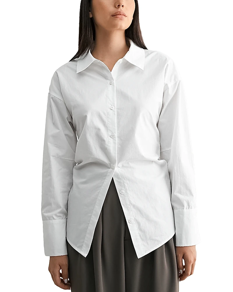 Mable Back Tie Long Sleeve Shirt