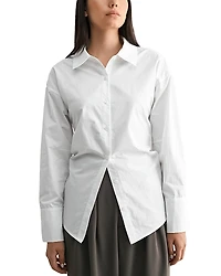 Mable Back Tie Long Sleeve Shirt