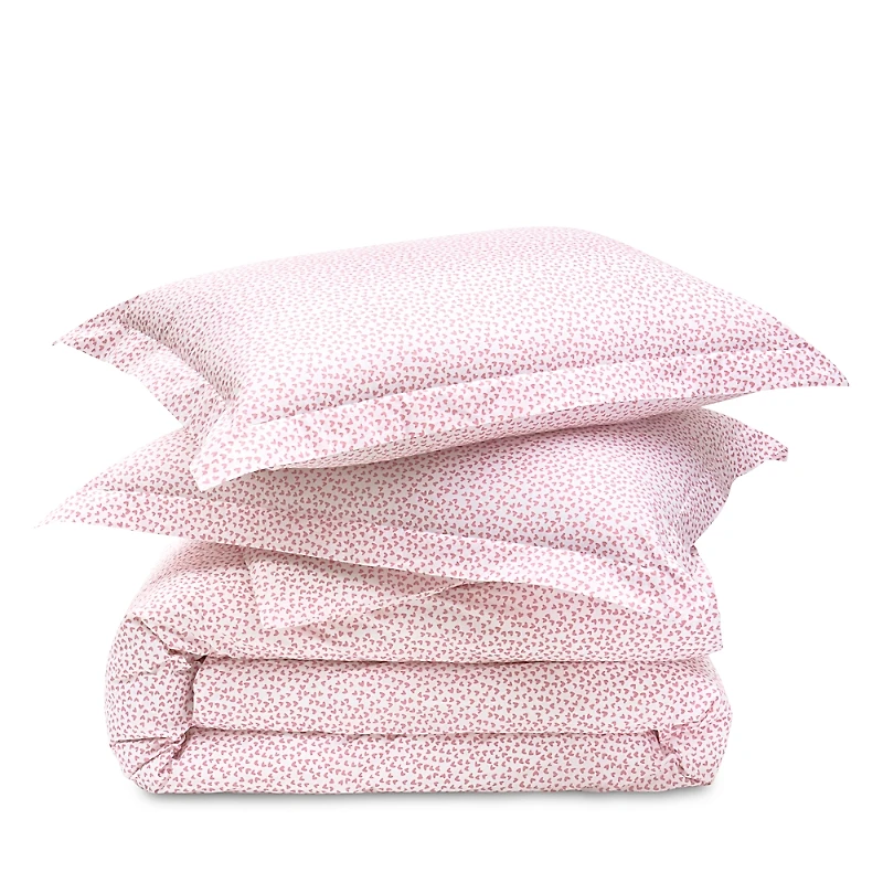 Petite Plume Sweetheart Percale Duvet Set