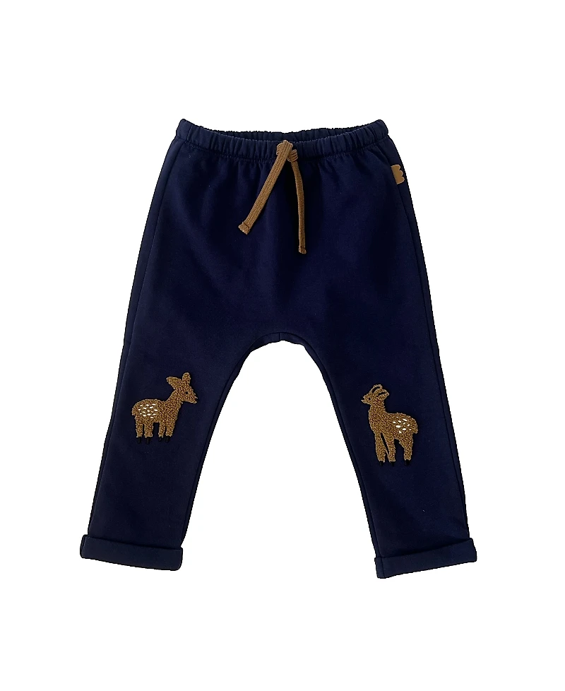 Mon Coeur Recycled Cotton Fawn Jogger - Baby