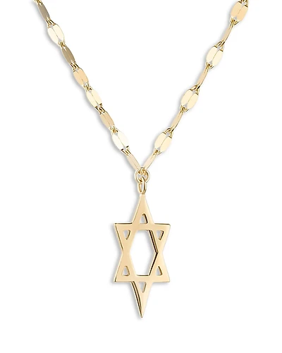Lana Jewelry Star of David Pendant Necklace