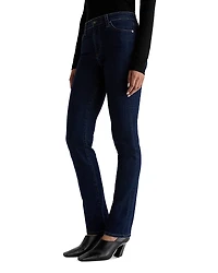 Ag Mari Extended Mid Rise Slim Straight Jeans