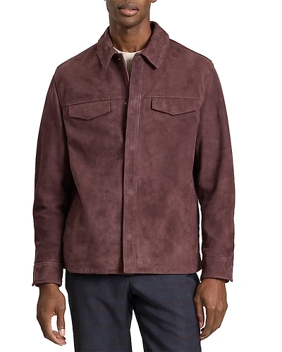 Ted Baker Wilbur Suede Shirt Jacket