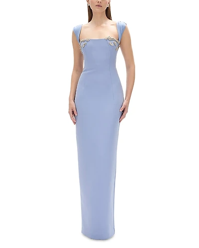 Rachel Gilbert Malia Embellished Gown