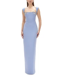 Rachel Gilbert Malia Embellished Gown