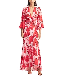 Shona Joy Aleyna Ruched Maxi Dress