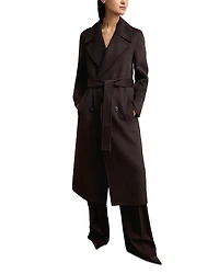 Reiss Rene Double Breasted Blindseam Coat