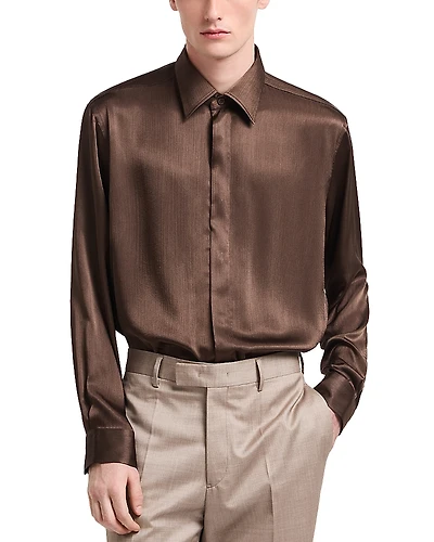 Emporio Armani Pleated Shirt