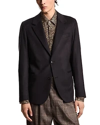 Emporio Armani Regular Fit Cashmere Blazer