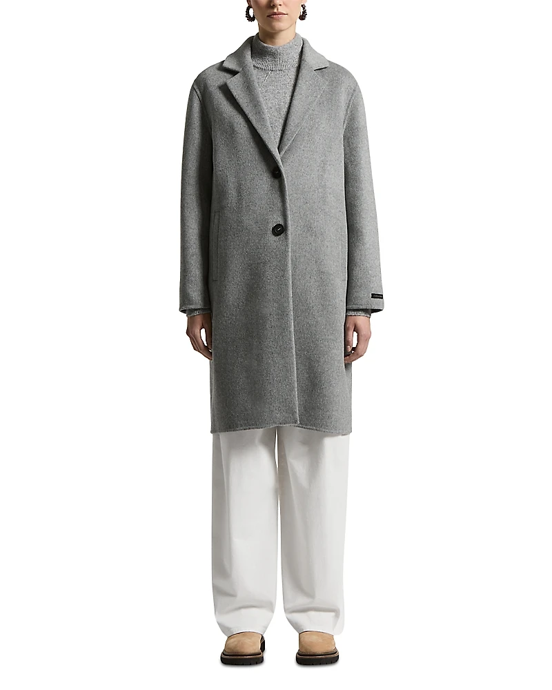 Peserico Notch Lapel Coat
