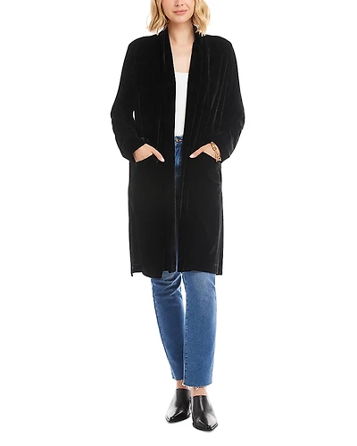 Karen Kane Velvet Duster Jacket