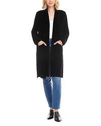Karen Kane Velvet Duster Jacket