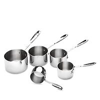 All Clad Stainless Steel 5 Piece Measuring Cup Set