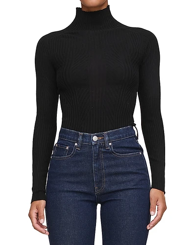 DL1961 Rib Knit Turtleneck Sweater