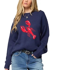 Edikted Don't Be Shellfish Knit Sweater