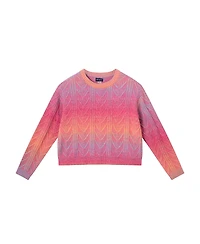 Andy & Evan Girls' Cable Knit Sweater - Big Kid