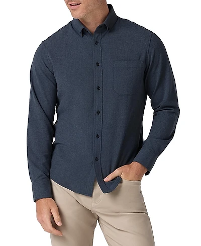 Mizzen+Main Heather City Flannel Shirt