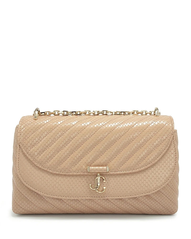 Jimmy Choo Avenue Curve Quilted Leather Crossbody Bag