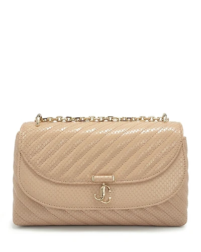 Jimmy Choo Avenue Curve Quilted Leather Crossbody Bag