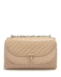 Jimmy Choo Avenue Curve Quilted Leather Crossbody Bag