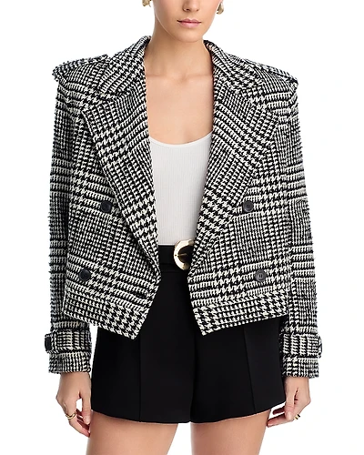 L'Agence Xoey Cropped Trench Coat