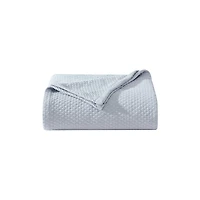 Vera Wang Matelasse Woven Cotton Blanket