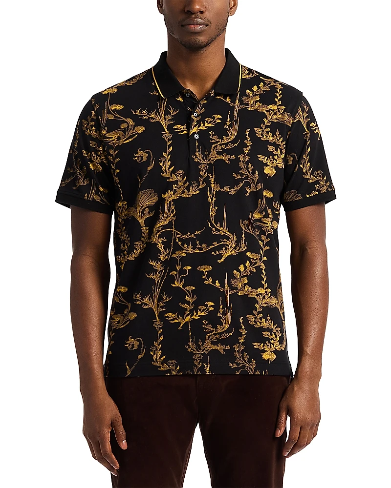 Robert Graham Vakos Short Sleeve Knit Polo