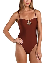 Sunshine 79 Solid Bandeau One Piece