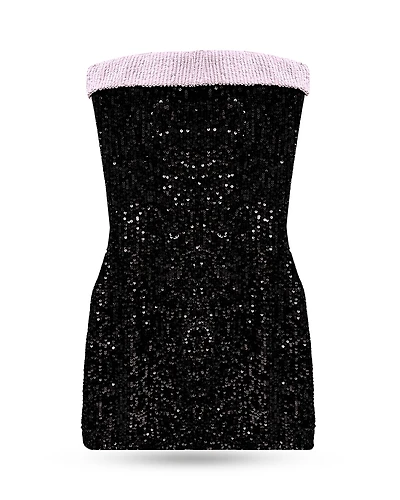 KatieJnyc Girls' Tween Star Sequin Mini Dress - Big Kid