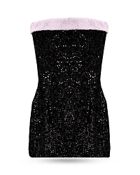 KatieJnyc Girls' Tween Star Sequin Mini Dress - Big Kid