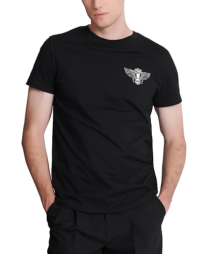 Balmain Slim Fit Logo Tee