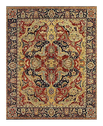 Exquisite Rugs Antique Weave Serapi Area Rug 8'X10