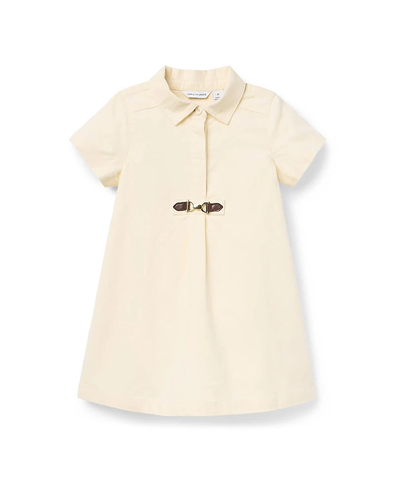 Janie and Jack Girls' The Corduroy Bridle Bit Dress - Little Kid, Big Kid