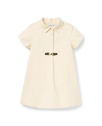 Janie and Jack Girls' The Corduroy Bridle Bit Dress - Little Kid, Big Kid
