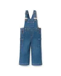 Janie and Jack Girls' Denim Overall
