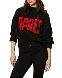 Sanctuary Apres Intarsia Graphic Sweater