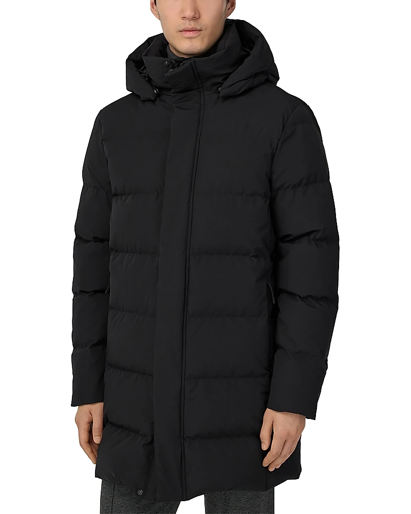 Boggi Milano Down Filled Long Parka