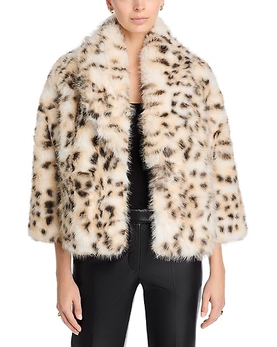 Love Token Faux Fur Jacket