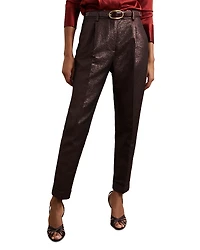 Reiss Petite Sparkle Tapered Pants